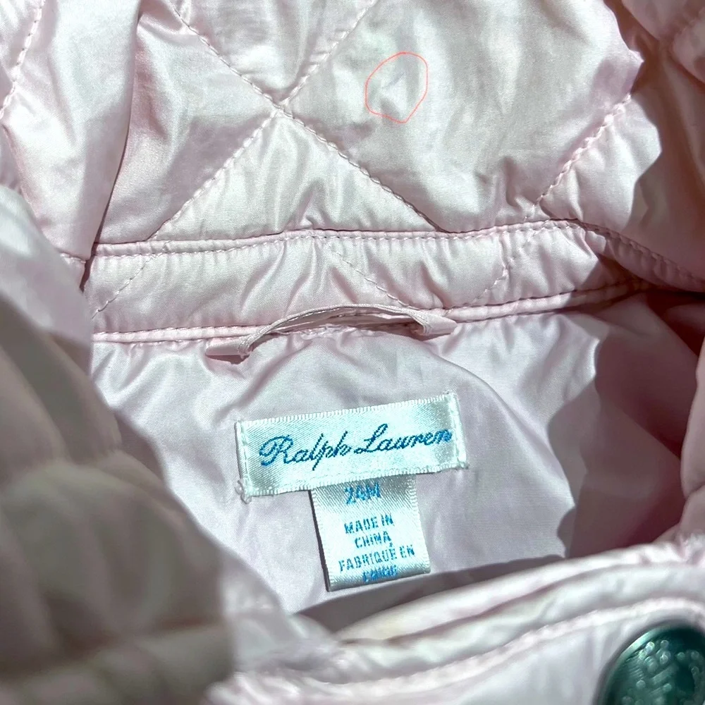 Ralph Lauren baby quilted jacket